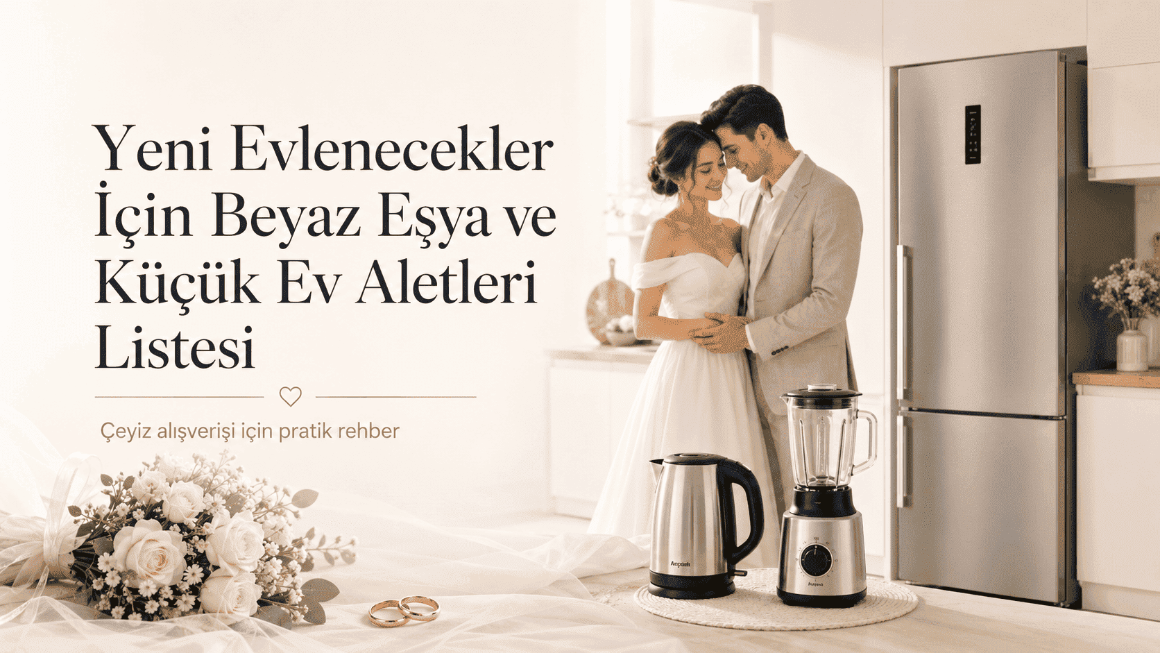 Yeni Evlenecekler İçin Beyaz Eşya ve Küçük Ev Aletleri Listesi