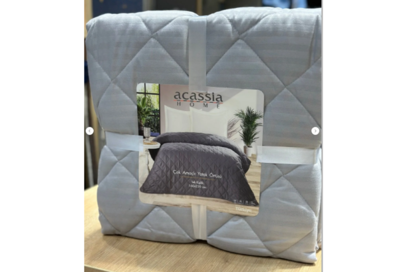 Acassia Home Pamuk Ören Yatak Örtüsü Ç.K. - 2
