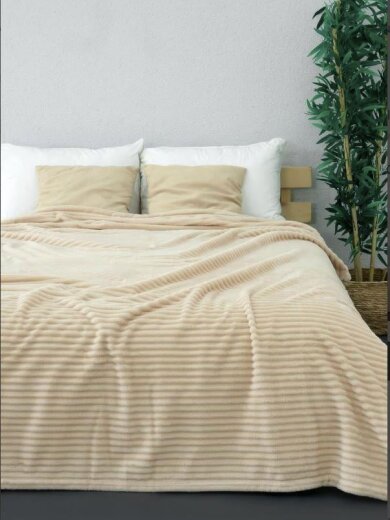 Aksu İpeksoft Fitilli Battaniye Çift Ve Battal Rulo Outlet - 2