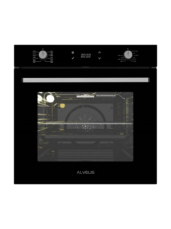 Alveus MFA627 Black Ankastre Fırın - 1