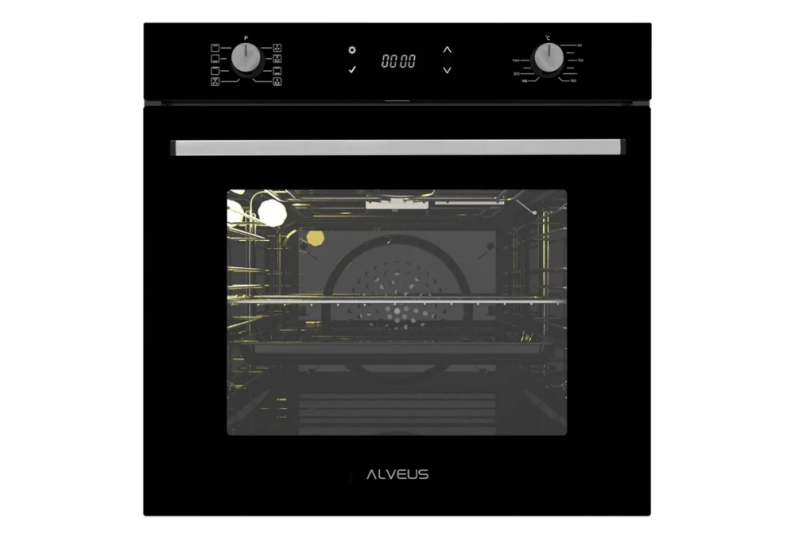 Alveus MFA627 Black Ankastre Fırın - 1