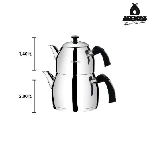 Amboss Tea Dora Büyük Boy Çaydanlık Seti Tea-2803 - 2