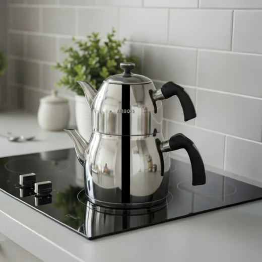 Amboss Tea Dora Büyük Boy Çaydanlık Seti Tea-2803 - 1