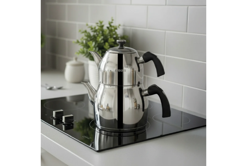 Amboss Tea Dora Büyük Boy Çaydanlık Seti Tea-2803 - 1