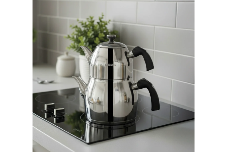 Amboss Tea Dora Orta Boy Çaydanlık Seti Tea-2797 - 1