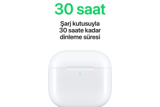 Apple Airpods 4 Bluetooth Kulak İçi Kulaklık MXP63TU/A - 4
