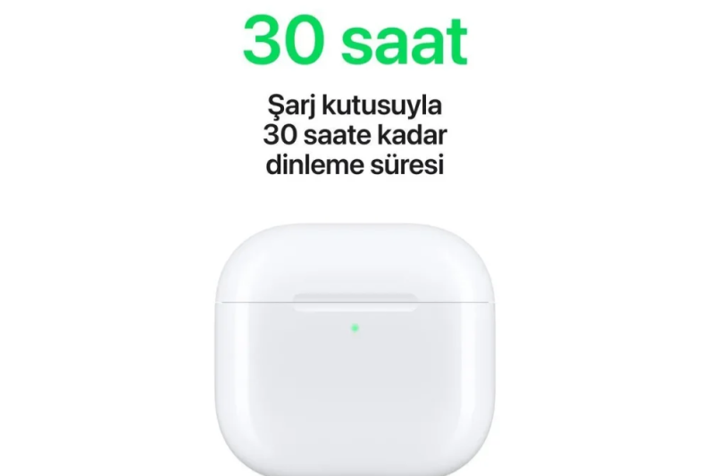 Apple Airpods 4 Bluetooth Kulak İçi Kulaklık MXP63TU/A - 4