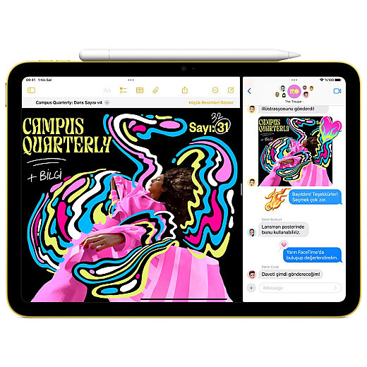Apple iPad A16 11'' 128GB Wi-Fi Tablet Gümüş MD3Y4TU/A - 5