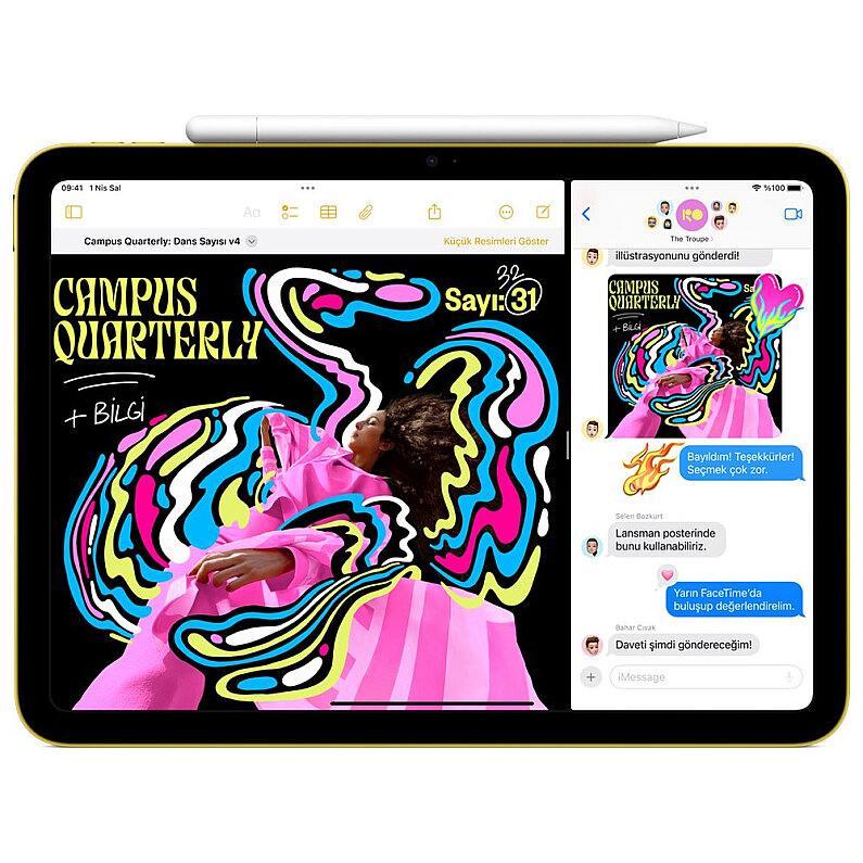 Apple iPad A16 11'' 128GB Wi-Fi Tablet Gümüş MD3Y4TU/A - 5