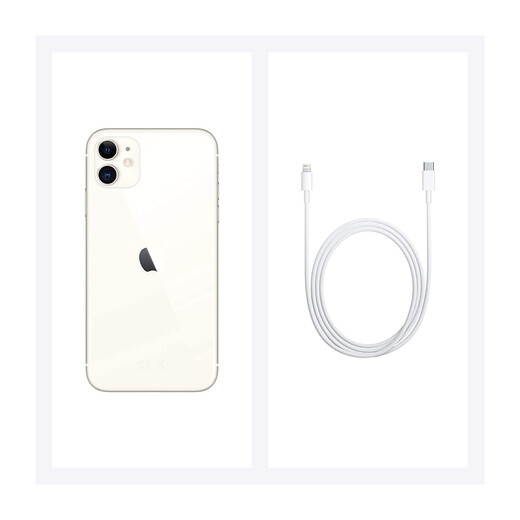 Apple iPhone 11 128 GB Cep Telefonu Beyaz (Yeni Kutu Aksesuarsız) - Thumbnail