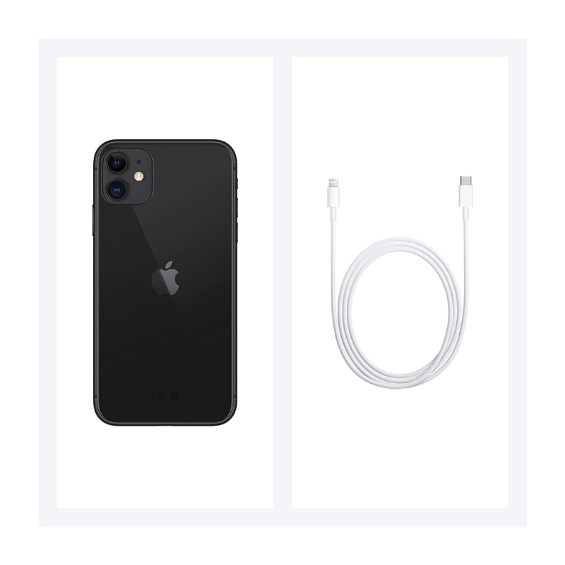Apple iPhone 11 128 GB Cep Telefonu Siyah (Yeni Kutu Aksesuarsız)