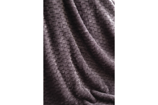 Apricitas Çift Kişilik Jakar Desen Battaniye Trusty Antrasit 200X220 - 3