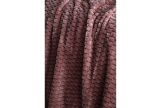 Apricitas Çift Kişilik Jakar Desen Battaniye Trusty Pembe 200X220 - 2