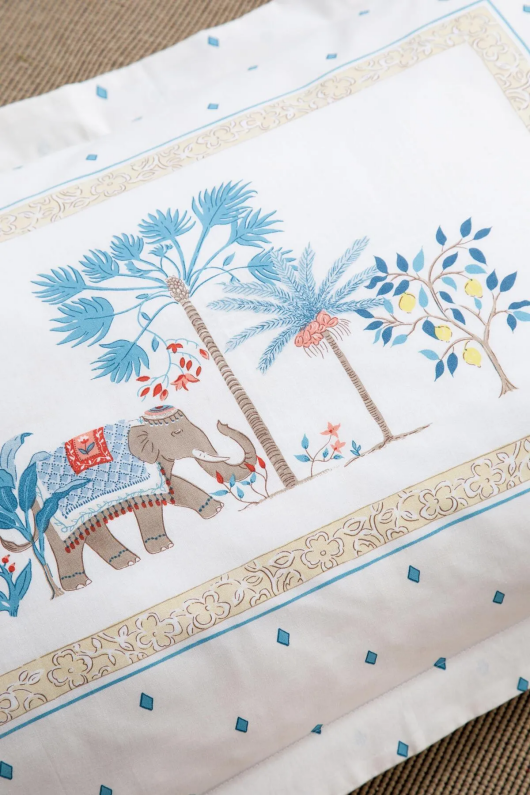 Apricitas Dreamland Mavı Nevresim Takımı Ç.K. - 2