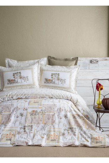 Apricitas Dreamland Nevresim Takımı Terracota Ç.K. - Apricitas