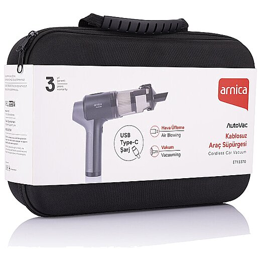 Arnica ET13370 Autovac Kablosuz Araç Süpürgesi - 18