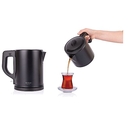 Arnica IH33282 Demli XL Çay Makinesi Siyah - 4