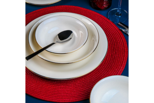 Aryıldız Mia 24 Parça Yemek Takımı Altın - Aryıldız