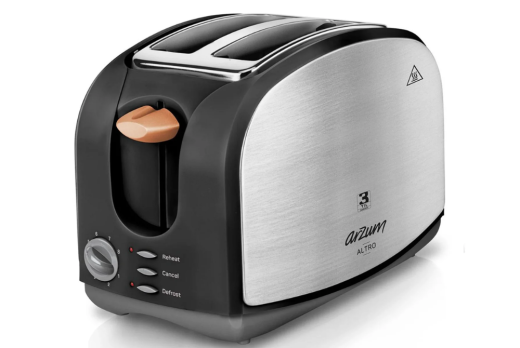 Arzum Altro Ekmek Kızartma Makinesi Siyah AR2014 - Arzum