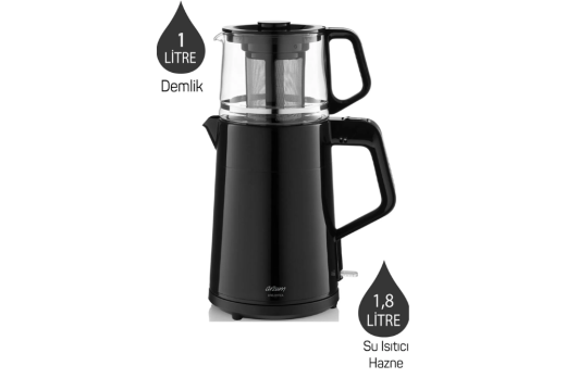 Arzum AR3134 Dreamtea Çay Makinesi - Siyah - 3