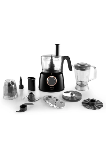 Arzum Maxthon Mutfak Robotu Ar1064 Siyah - Thumbnail
