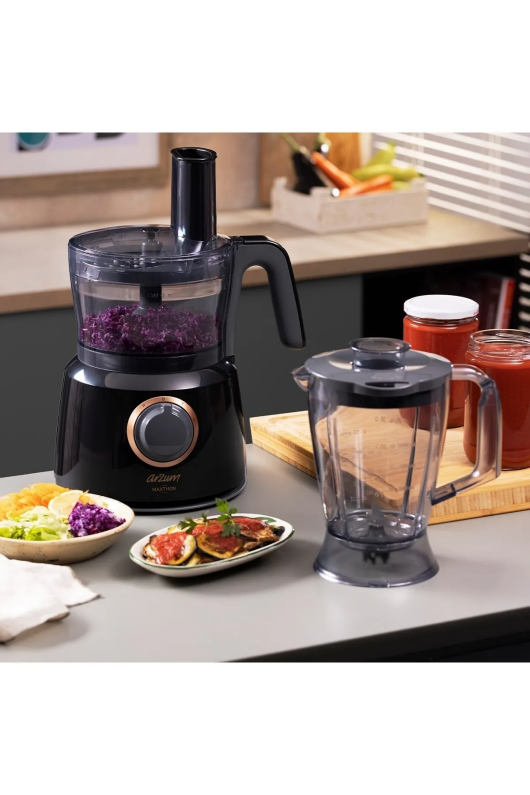 Arzum Maxthon Mutfak Robotu Ar1064 Siyah - 3