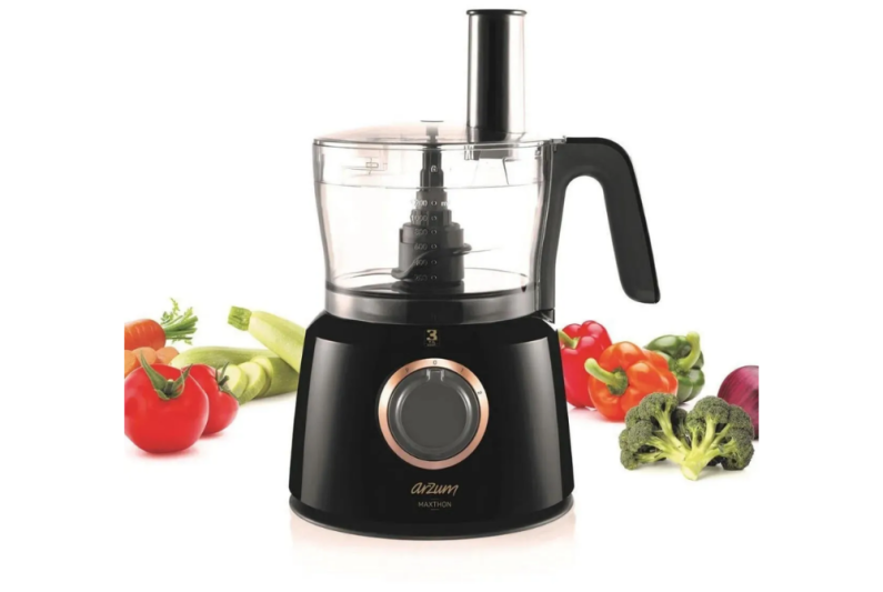 Arzum Maxthon Mutfak Robotu Ar1064 Siyah - 3