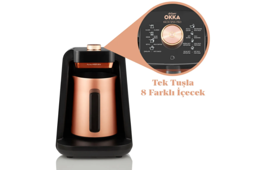 Arzum Okka Rich Spin Pro Türk Kahve Makinesi OK0020 Bakır - 3