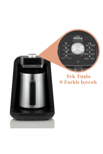 Arzum Okka Rich Spin Pro Türk Kahve Makinesi OK0020 Krom - 3