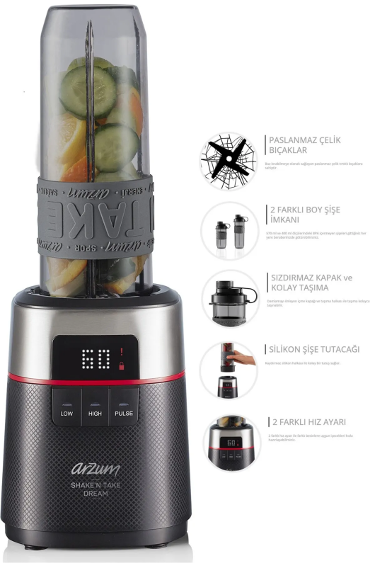 Arzum Shake'N Take Dream Kişisel Blender Ar1148