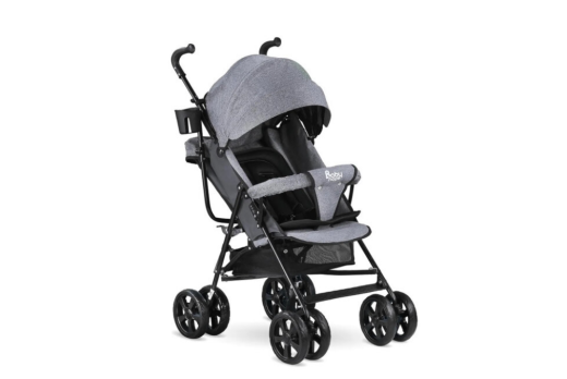 Babyhope SA7 Baston Bebek Arabası Gri - Babyhope