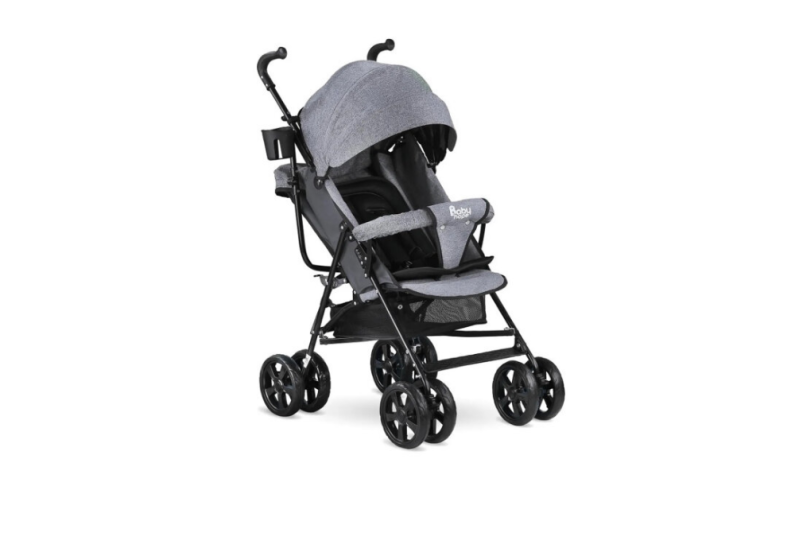 Babyhope SA7 Baston Bebek Arabası Gri - 2