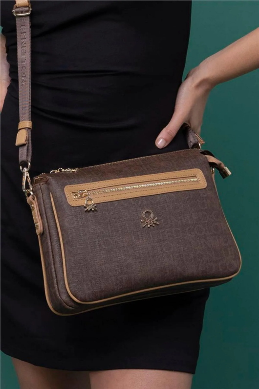 Benetton BNT_1276 Bayan Çapraz Çanta (St Deri) - 2