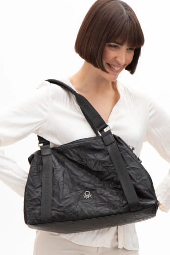 Benetton BNT_1470 Bayan Kol Çantası (St Deri) - Benetton