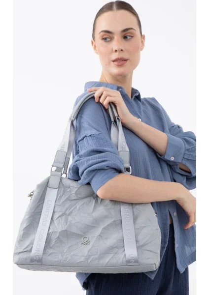 Benetton BNT_1470 Bayan Kol Çantası (St Deri) - 4