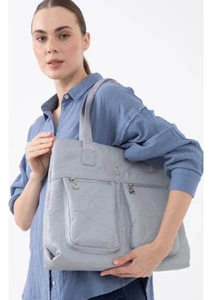 Benetton BNT_1472 Bayan Kol Çantası (St Deri) - 4