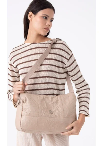 Benetton BNT_1474 Bayan Kol Çantası (St Deri) - 5