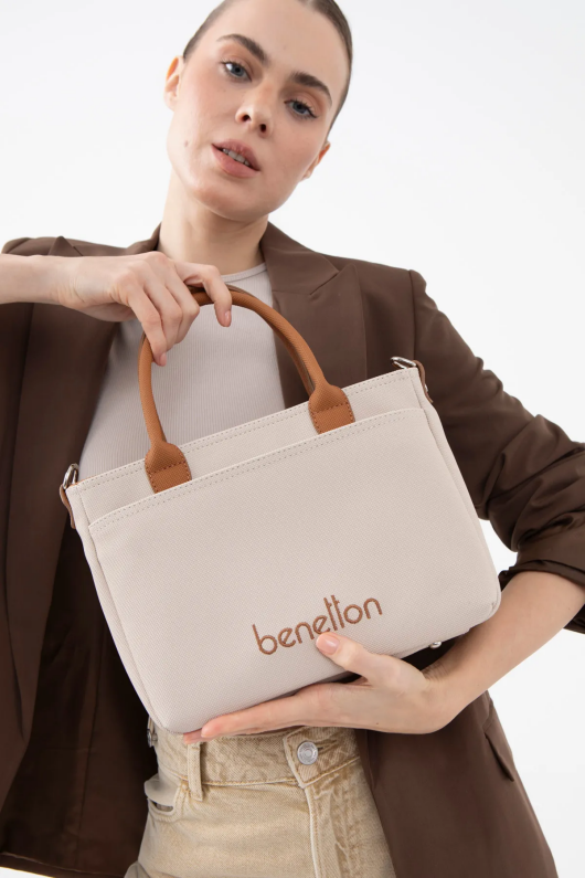 Benetton BNT_1614 Bayan Kol Çantası (St Deri)