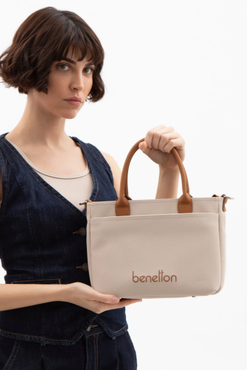 Benetton BNT_1614 Bayan Kol Çantası (St Deri) - Benetton