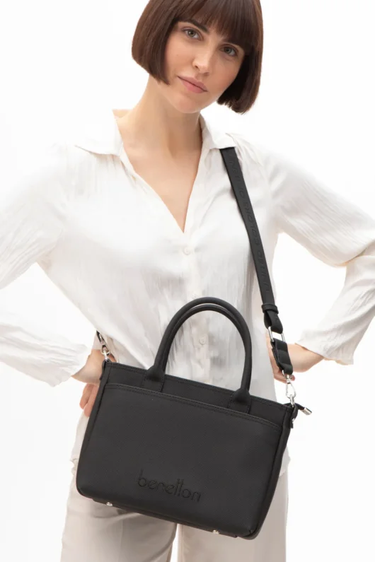 Benetton BNT_1614 Bayan Kol Çantası (St Deri) - 5