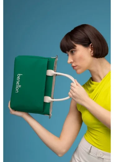 Benetton BNT_1614 Bayan Kol Çantası (St Deri) - 7