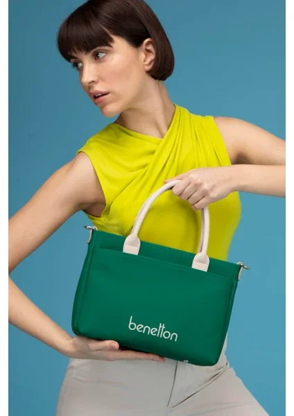 Benetton BNT_1614 Bayan Kol Çantası (St Deri) - 6