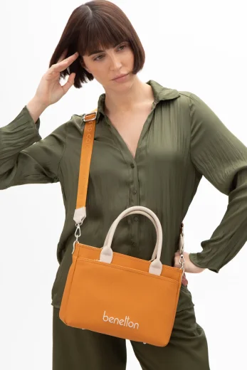 Benetton BNT_1614 Bayan Kol Çantası (St Deri) - 8