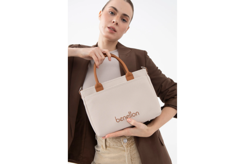 Benetton BNT_1614 Bayan Kol Çantası (St Deri) - 1