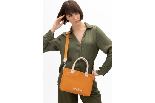 Benetton BNT_1614 Bayan Kol Çantası (St Deri) - 6