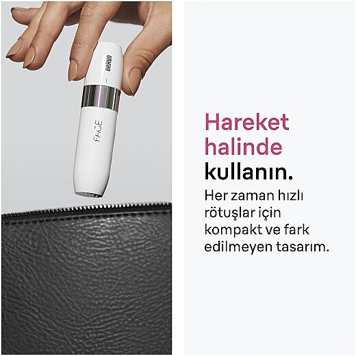 Braun Face FS1000 FHR 80880790 Face Mini Tüy Alma Makinesi - 4