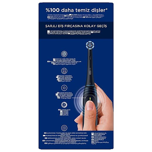 Braun Poc Brush IO 2 Green Travel Case Seyahat Kaplı Şarjlı Diş Fırçası - 9