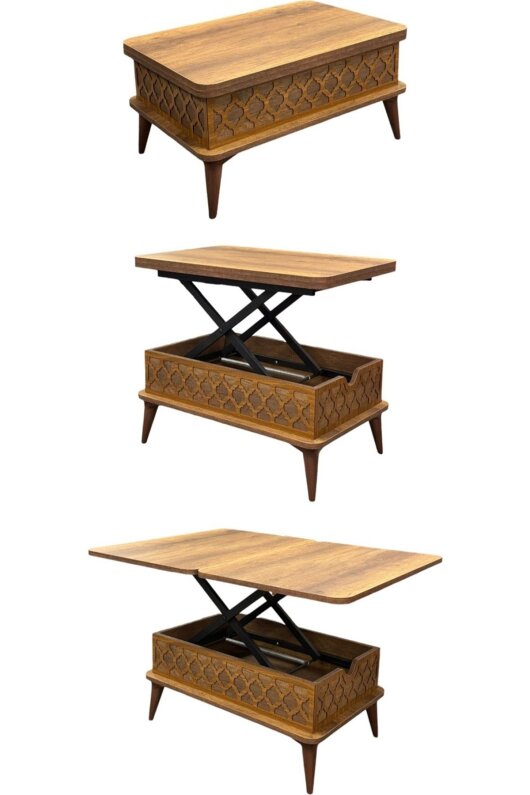 Demirsan 2089 Lüx Akıllı Sehpa Ceviz - 2