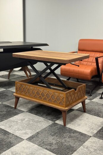 Demirsan 2089 Lüx Akıllı Sehpa Ceviz - Demirsan