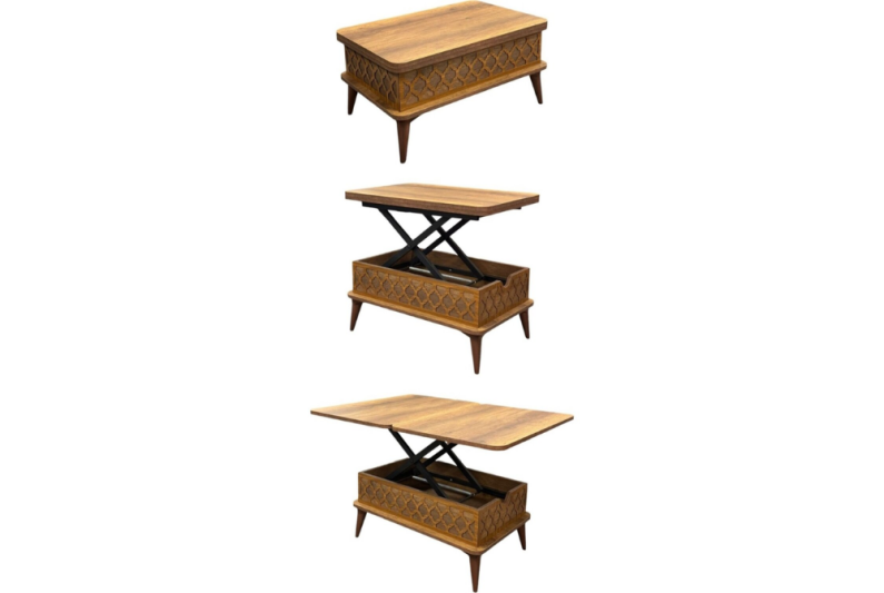 Demirsan 2089 Lüx Akıllı Sehpa Ceviz - 2